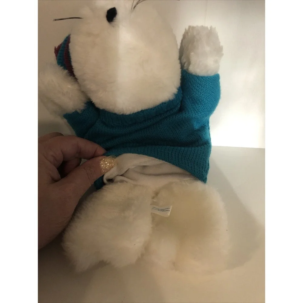AVON BABY SEAL SCOOTER PLUSH STUFFED HAND PUPPET FULL‎ BODY W/box Vintage